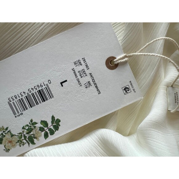 NWT Chelsea & Violet Satin Ruffle Tiered Maxi Dress Boho Wedding Family Photos - Picture 8 of 12